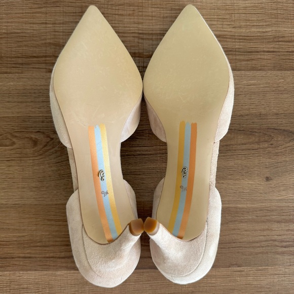 Sam Edelman - Women’s Cappuccino Suede Viv Pointed Toe Pump size 9.5 - Picture 8 of 9
